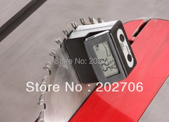 ! Digital Angle Gauge Angle Finder inclinometer protractor Tilt level box with Magnetic base + V-groove