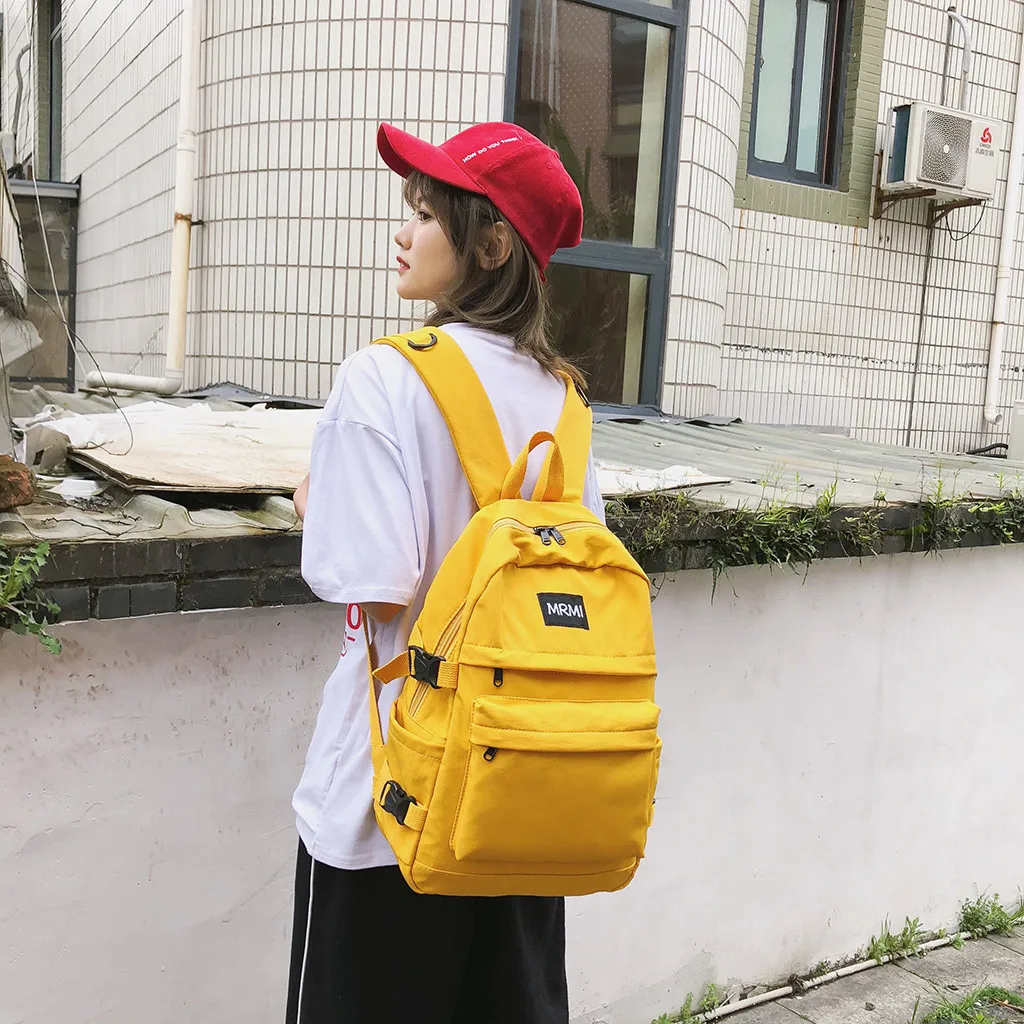 Летний женский рюкзак Mochila Escolar Feminina, многофункциональная школьная сумка для девочек, оригинальная нейлоновая Водонепроницаемая женская сумка 7J3