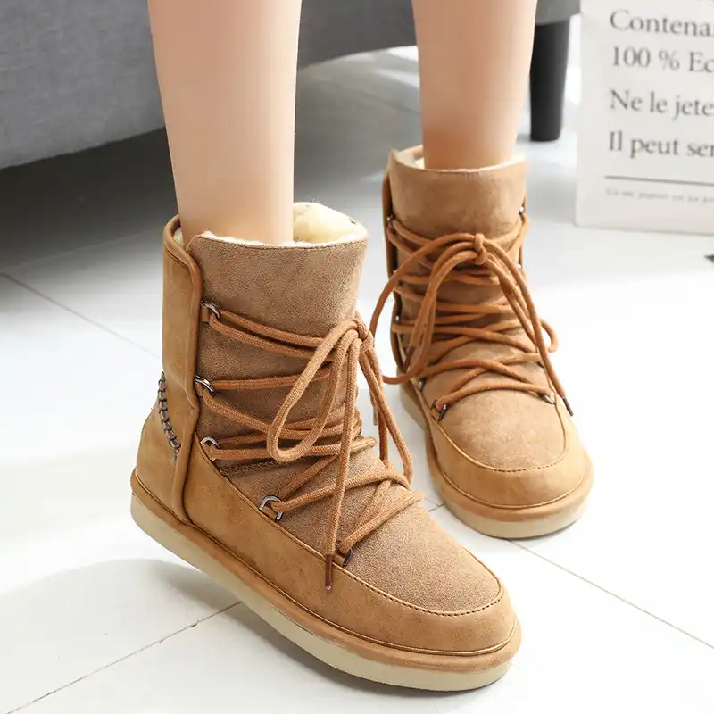 shearling winter boots