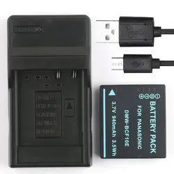 DMW-BCF10 cga-s009 S106 Перезаряжаемые Камера цифровой Батарея + USB Зарядное устройство для Panasonic dmc-fx700 DMC-TS2 dmc-ts3 dmc-ts4