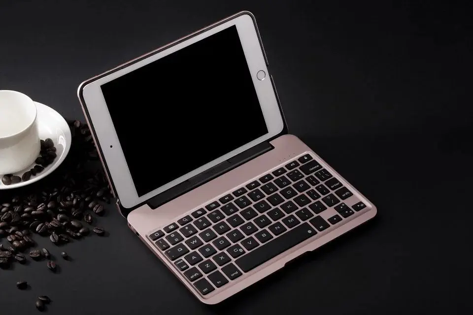 Новый тонкий беспроводной Чехол для iPad mini 4 с клавиатурой Bluetooth чехол полным