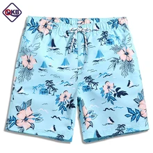 QIKERBONG Для мужчин Пляжные шорты доска Мужские Шорты для купания Мужской купальный костюм Купальники Бермуды Повседневное тренировочные брюки плавки быстросохнущие шорты