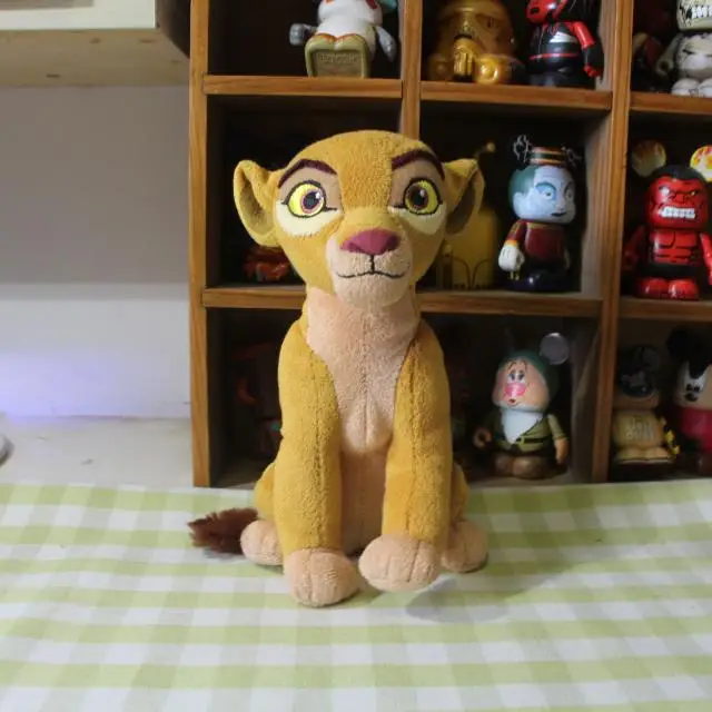 Король льва Simba Nala Kion Kiara Fuli Bunga Beshte Pumbaa Mtoto Timon Ono плюшевые 17 см детские мягкие игрушки животные - Цвет: Цвет: желтый