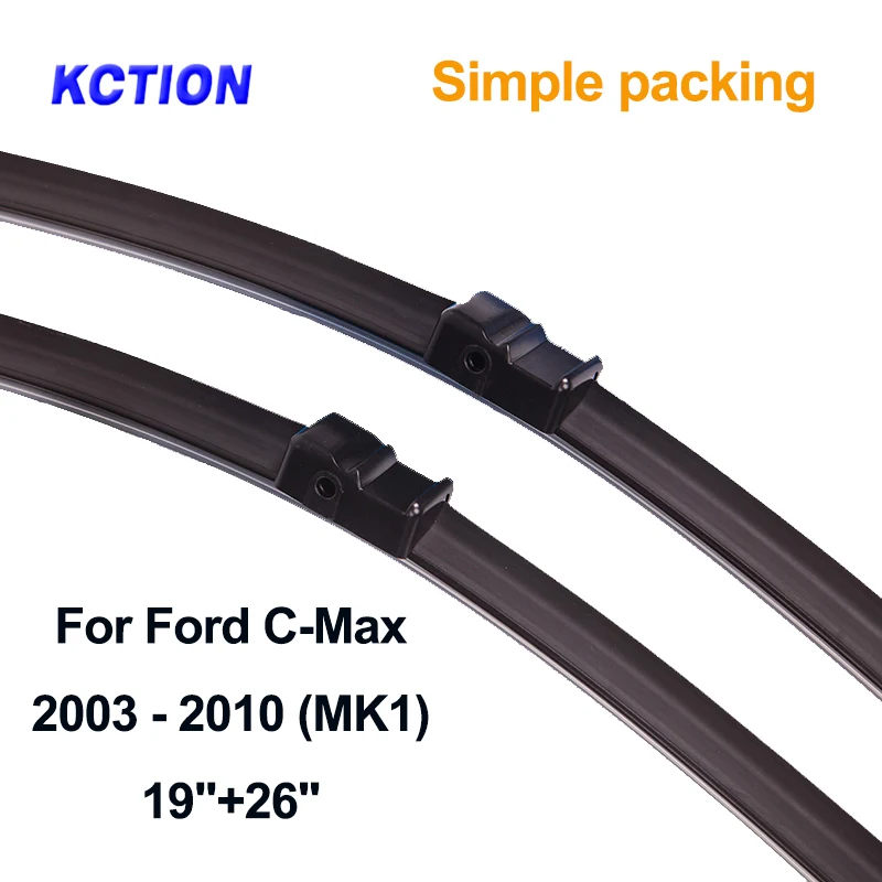 Simple packing Щетка стеклоочистителя для лобового стекла аксессуары для автомобиля для Ford C-Max(c max) подходит штырь сбоку/боковой зажим руки Год 2003 до - Цвет: Simple packing
