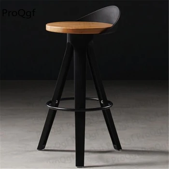 

1Pcs A Set North Europe Coffee Bar High Wood Chair