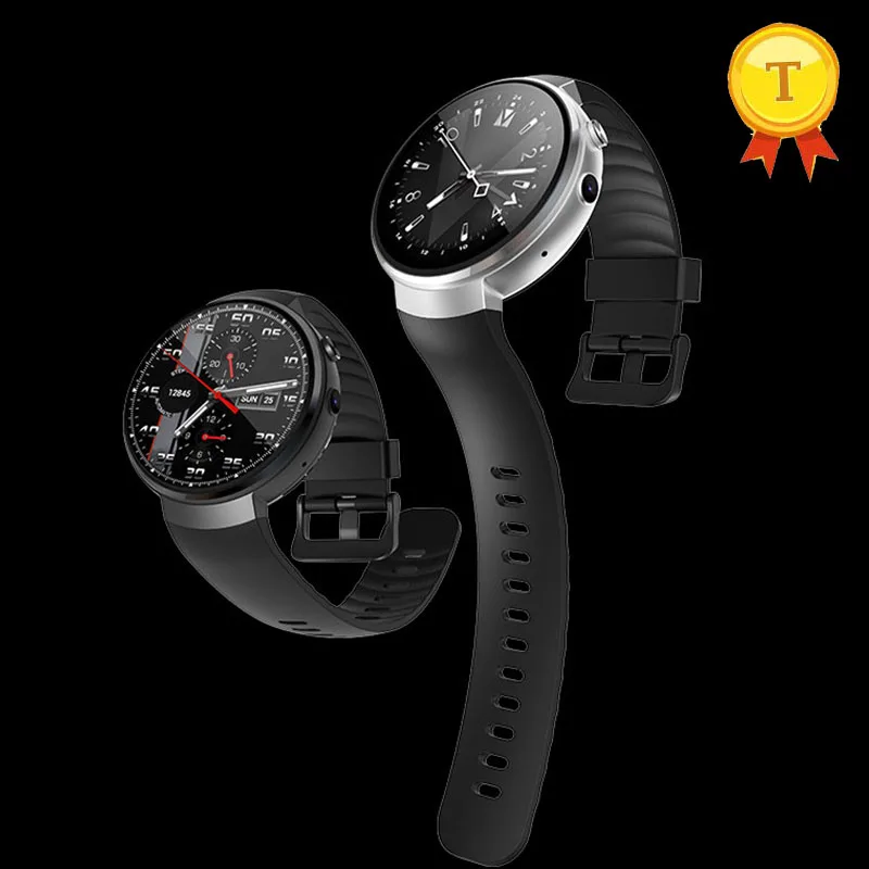 Смарт часы на базе Android 7 0 LTE 4G Bluetooth умные с пульсометром 1 Гб 16 памяти 2