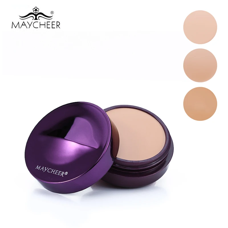 

MAYCHEER Brighten Concealer Cream Makeup Concealer Contour Palette Single Color Face Concealer Foundation Make Up Base Primer