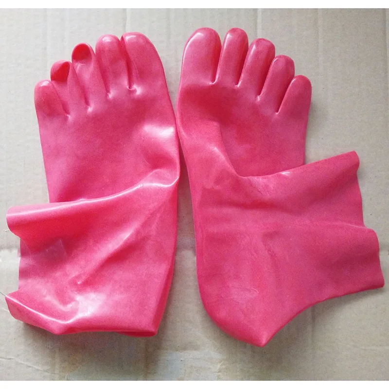 Unisex Anime Cosplay Socks Five Toes Rubber