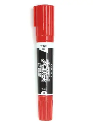 Быстрое высыхание двойной боковой маркер ручка водонепроницаемый чернила Перманентный офис письма инструмент - Цвет: 9A10492-R