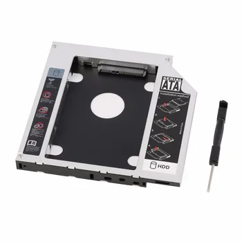 

New Hard Drive Caddy Serial ATA Hard Drive Disk HDD SSD Adapter Caddy Tray for PC Laptop Computer Drop Shipping