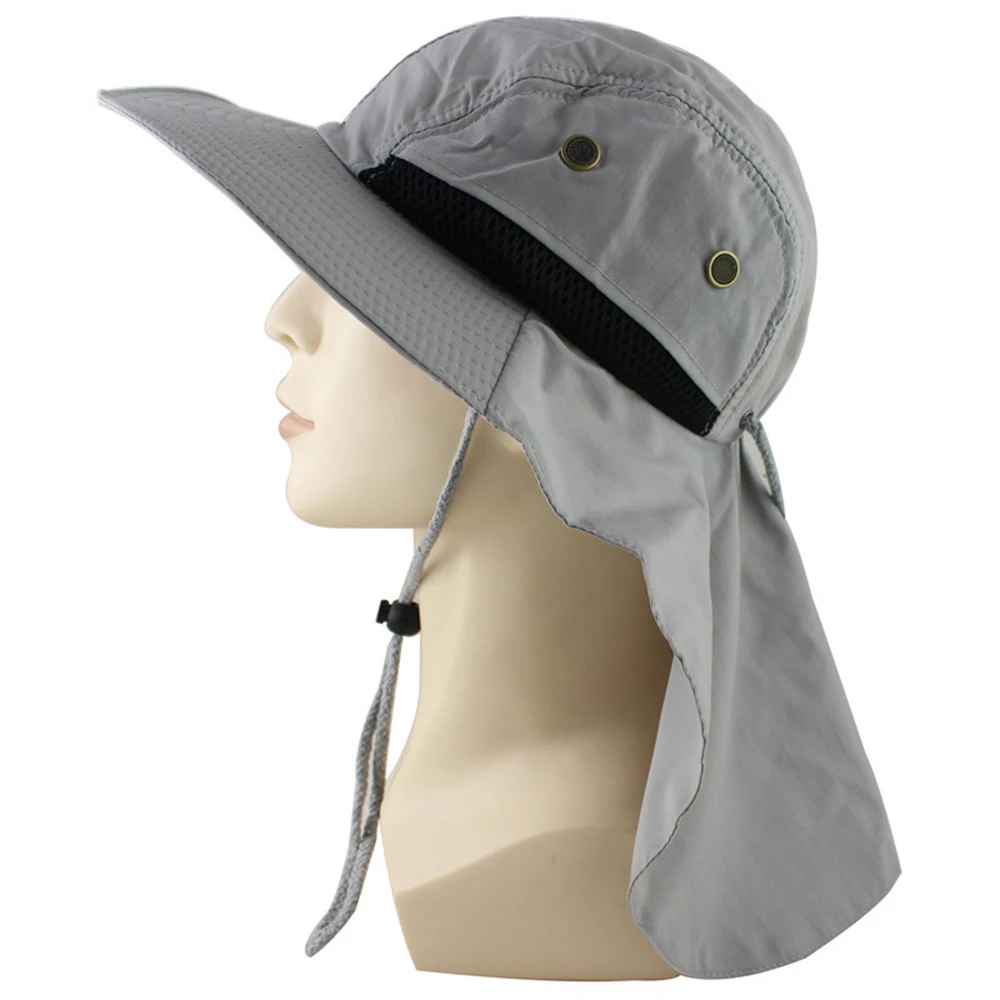KLV 1 шт. летняя Рыбацкая шляпа анти УФ солнечные шляпы для женщин полями ушной шеей крышка Солнцезащитный щиток Детская шляпа для девочек