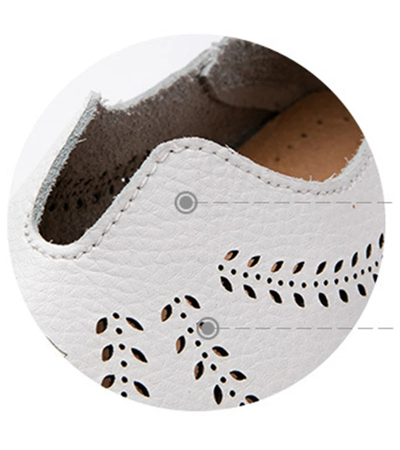 2019 Fashion Summer Women Flats Moccasins Leather Flat Casual Women Shoes plush size Basic soft Slip-On Loafers Ladies VT211 (16)