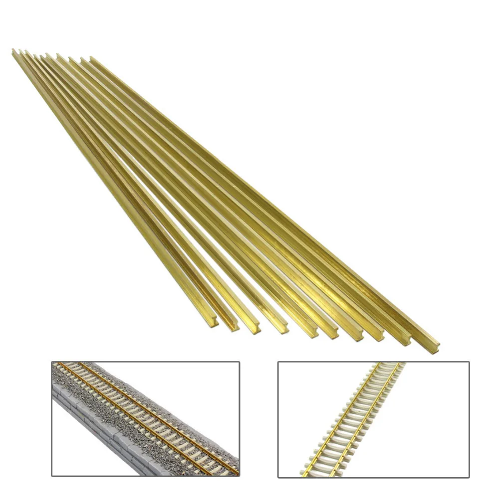 Hp15g 2pcs 4pcs 6pcs Model Train 1 25 G Scale Diy Railroad Rail Rod Track Bar 50cm Model Railway Part Accessories Model Building Kits Aliexpress