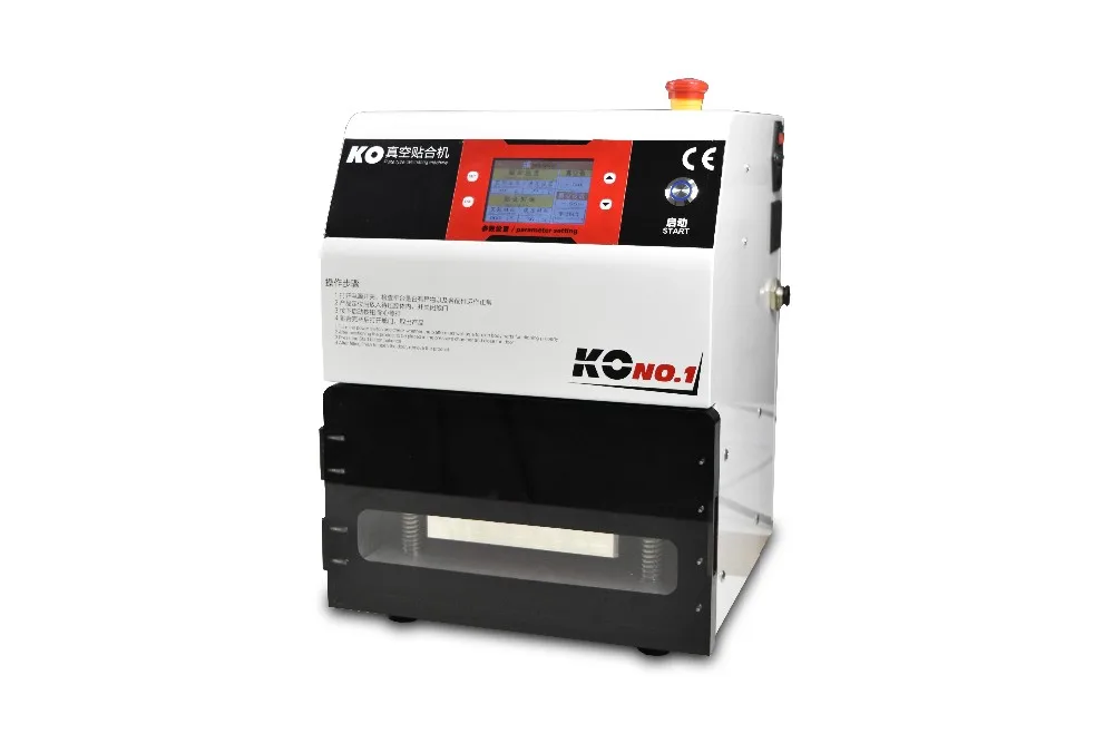  Mini High Pressure OCA Adhesive Sticker LCD Bubble Remove Machine+OCA Vacuum Laminator Machine for 