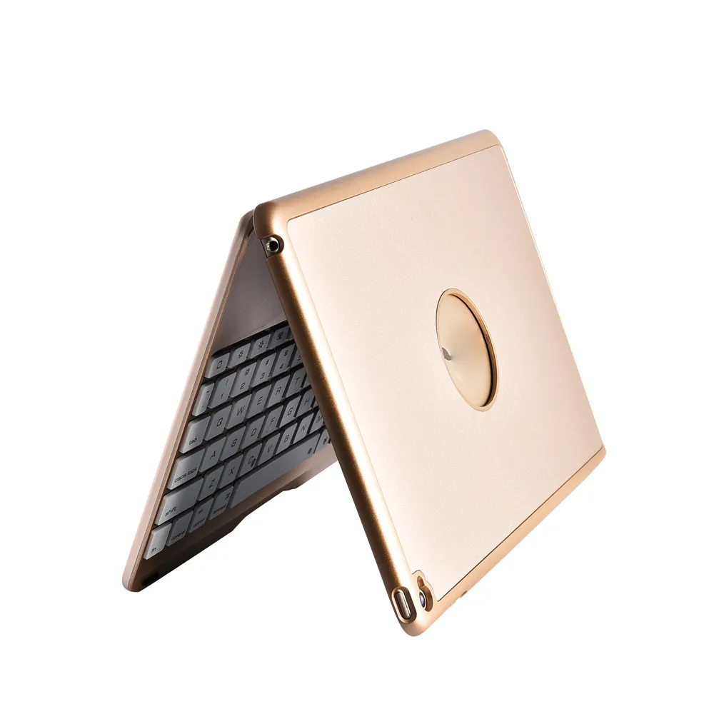 7 цветов с Подсветкой Bluetooth клавиатура Smart Folio чехол для iPad Pro 9,7 дюймов 20A Прямая поставка