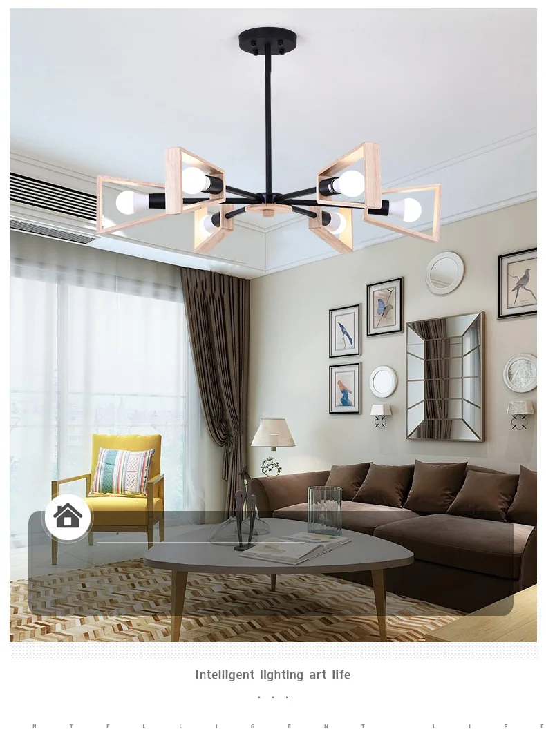 vintage pendant lamp nordic retro hanging pendant lighting Fixtures 6
