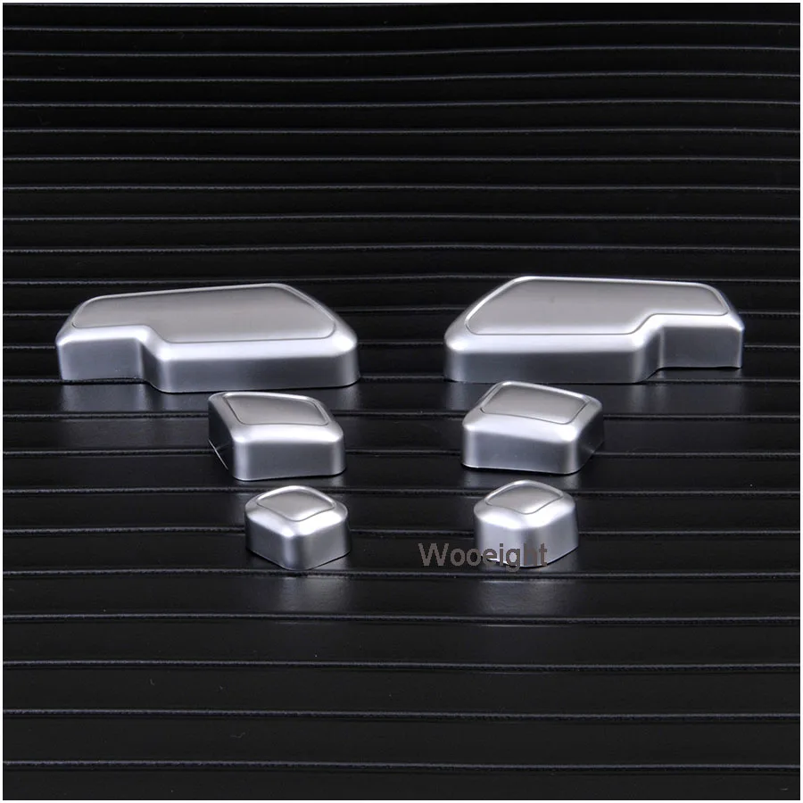 6Pcs Car Interior Decoration Auto Seat Adjustment Button Switch Trim For Mercedes Benz EGLKMLGLGLSCLA C E G B Class