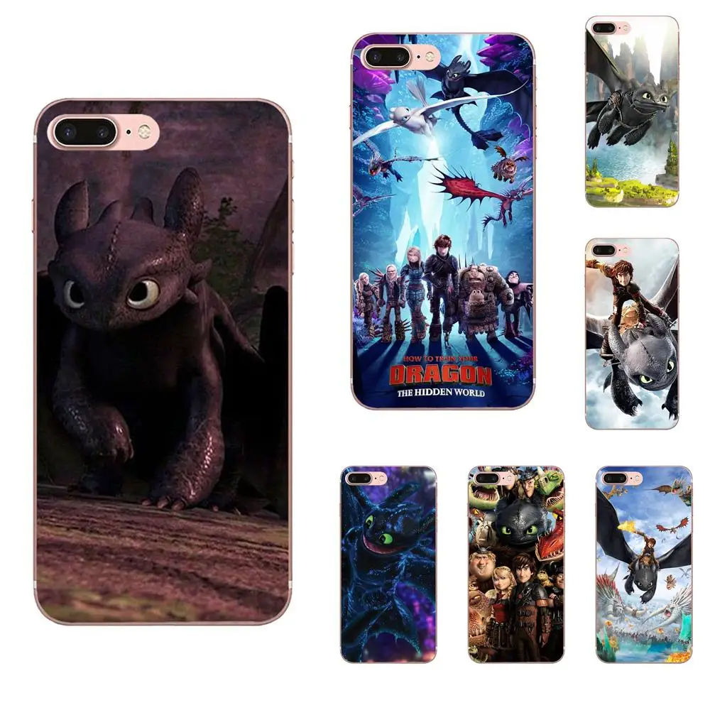

TPU Cases Fundas For Xiaomi Redmi Mi Note 7 8 9 SE Pro Lite Go Play How To Train Your Dragon 3