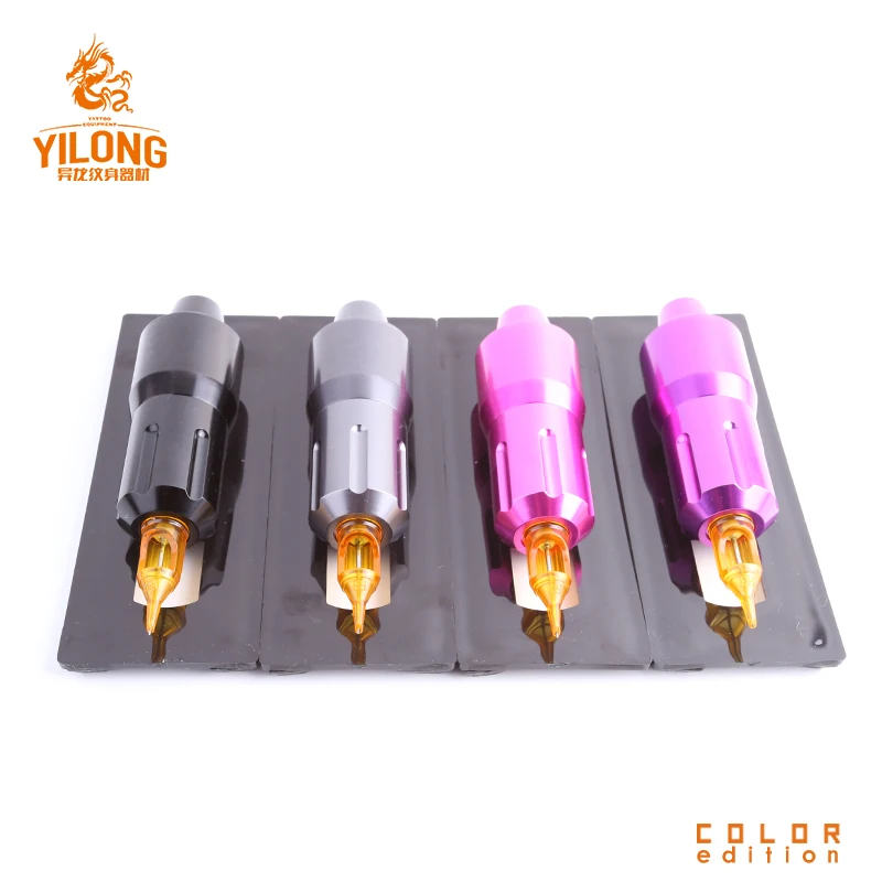 

YILONG Pen Style Short Rotary Tattoo Machine Coreless Motor DC Connected 3.5 Inches Length