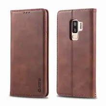 Чехол s для samsung Galaxy S9 Plus, роскошный чехол, высокое качество, Магнитный Флип, кожаный чехол для телефона, сумки для GALAXY S9 S 9 S9plus, чехол