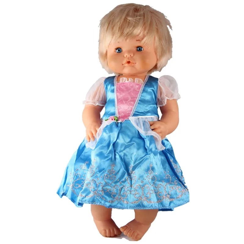

Doll Clothes Fit 40cm Nenuco Doll 2styles Retro Princess style dress For Nenuco y su Hermanita Doll Clothes and Accessories