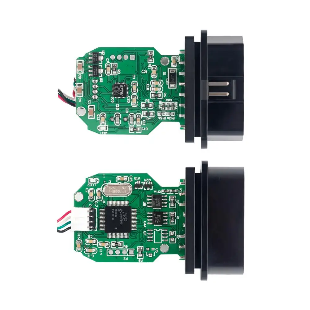 MINI VCI для Toyota TIS Techstream FT232RL FTDI V15.00.028 FW V1.41 OBD2/OBDII 16 контактный диагностический