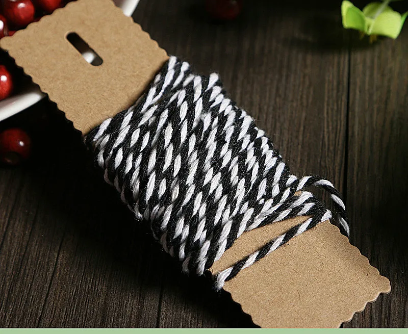 Гирлянда из хлопчатобумажной ленты 15 ярдов 2 мм|rope twisted|twisted cotton ropecotton rope |