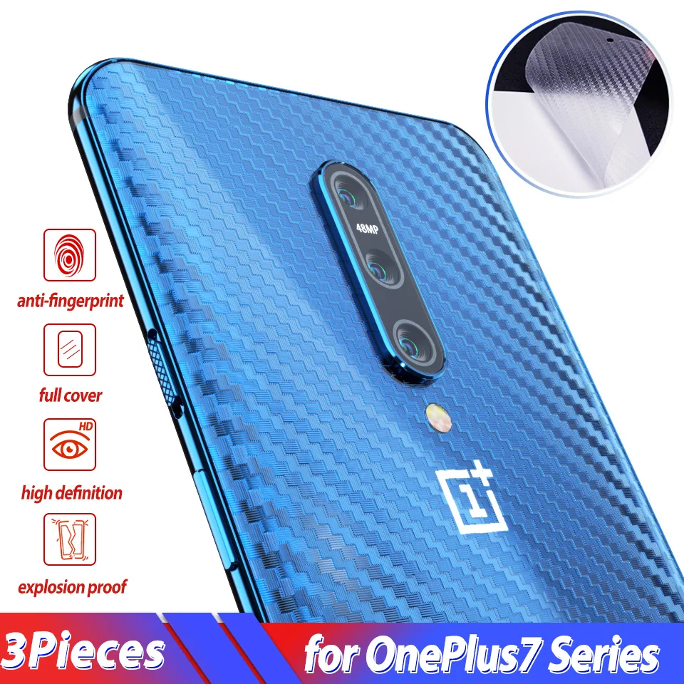 

Soft Carbon Film for One Plus 7 Pro 1+7 Pro Film Back Screen Protector Soft Carbon Fiber Sticker for OnePlus 7 Pro 1+7 Pro Film