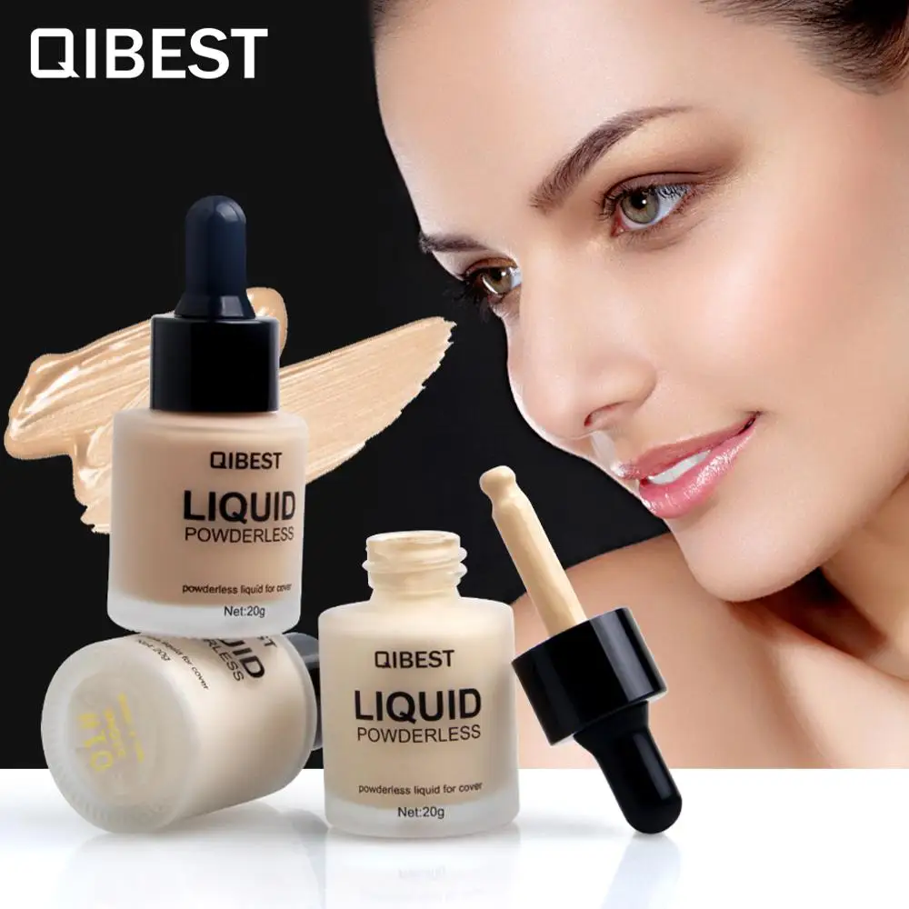 

Liquid foundation New 30ml Soft Matte Long Wear Oil Control Concealer Liquid Foundation Cream Fashion Womens Makeup
