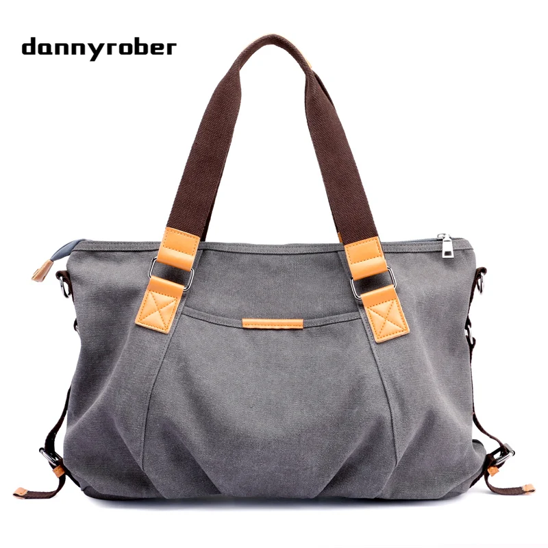 DANNYROBER 2017 Fashion Women's Canvas Messenger Bags Ladies Handbags