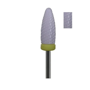 

1pcs Pink Ceramic Nail Drill Bit - Flame Bit -XF