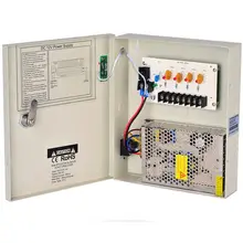 Безопасности CCTV Блок питания DC 12V 5A 4 канала PTC распределительная коробка