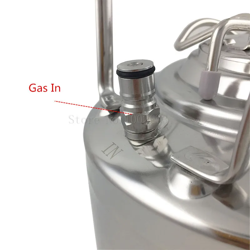 Ball Lock Post GAS & LIQUID With Poppet Valve 1932-18 For Homebrew Draft Beer Cornelius Keg Replacement (15)