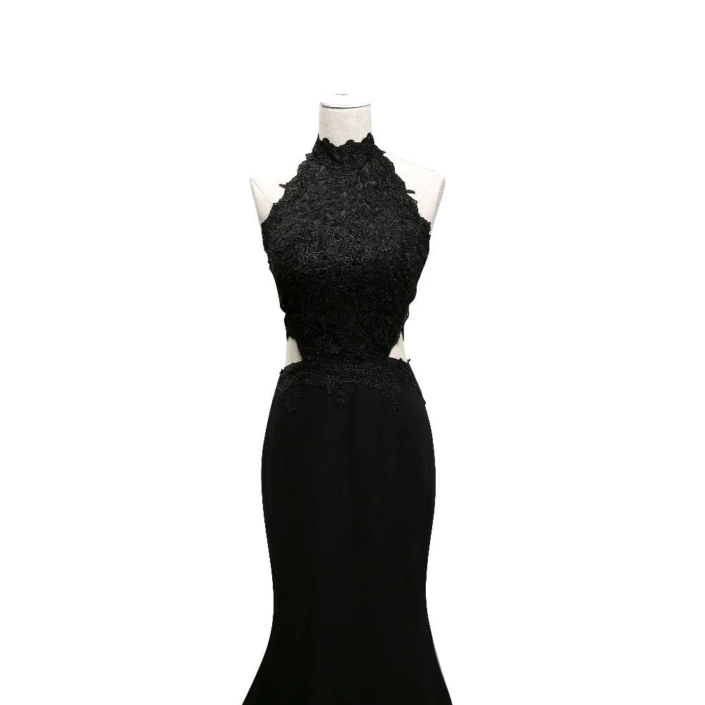 Elnorbridal-Real-Photo-Black-Mermaid-Evening-Dresses-2017-Arabic-Avondjurk-Robe-De-Soiree-Formal-African-Prom (3)