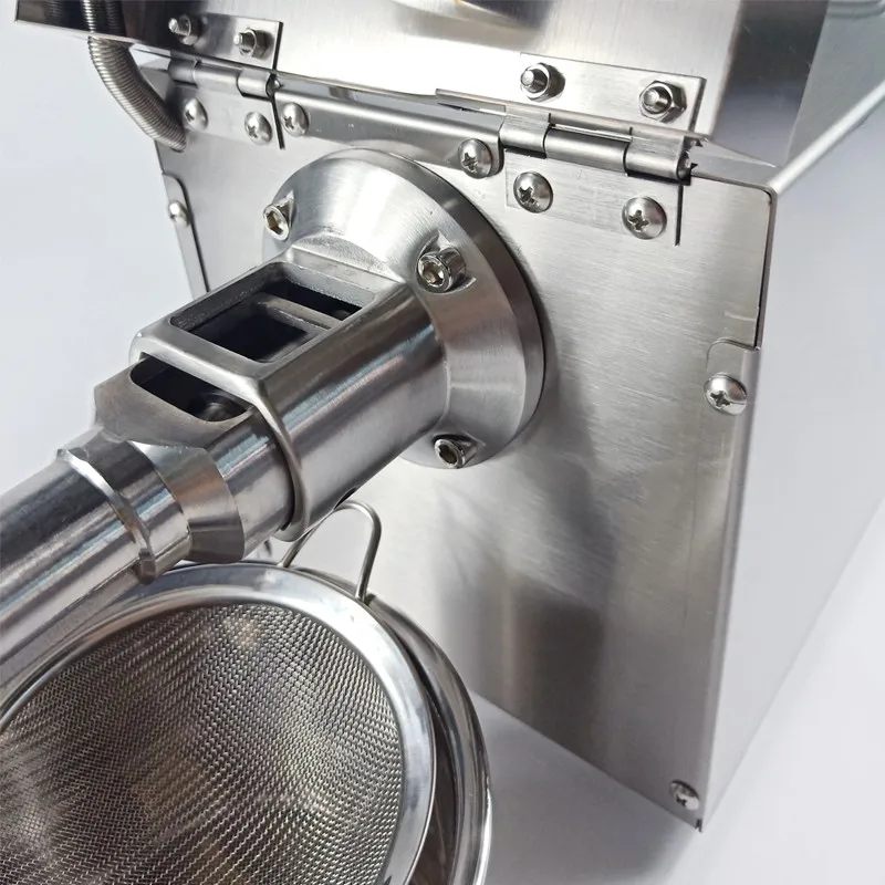 Электрический бытовой масла Пресс машина сои пресс для отжима масла холодной арахис Нержавеющая сталь оливкового цвета какао соевое