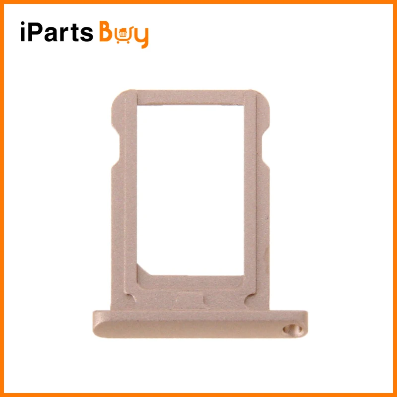 iPartsBuy Gold Style Nano SIM Card Tray for iPad mini 4 (Wi Fi