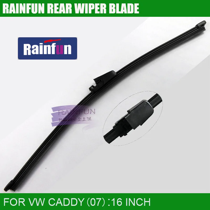 RAINFUN dedicated car rear wiper blade for VW CADDY MAXI, size 16 Inch