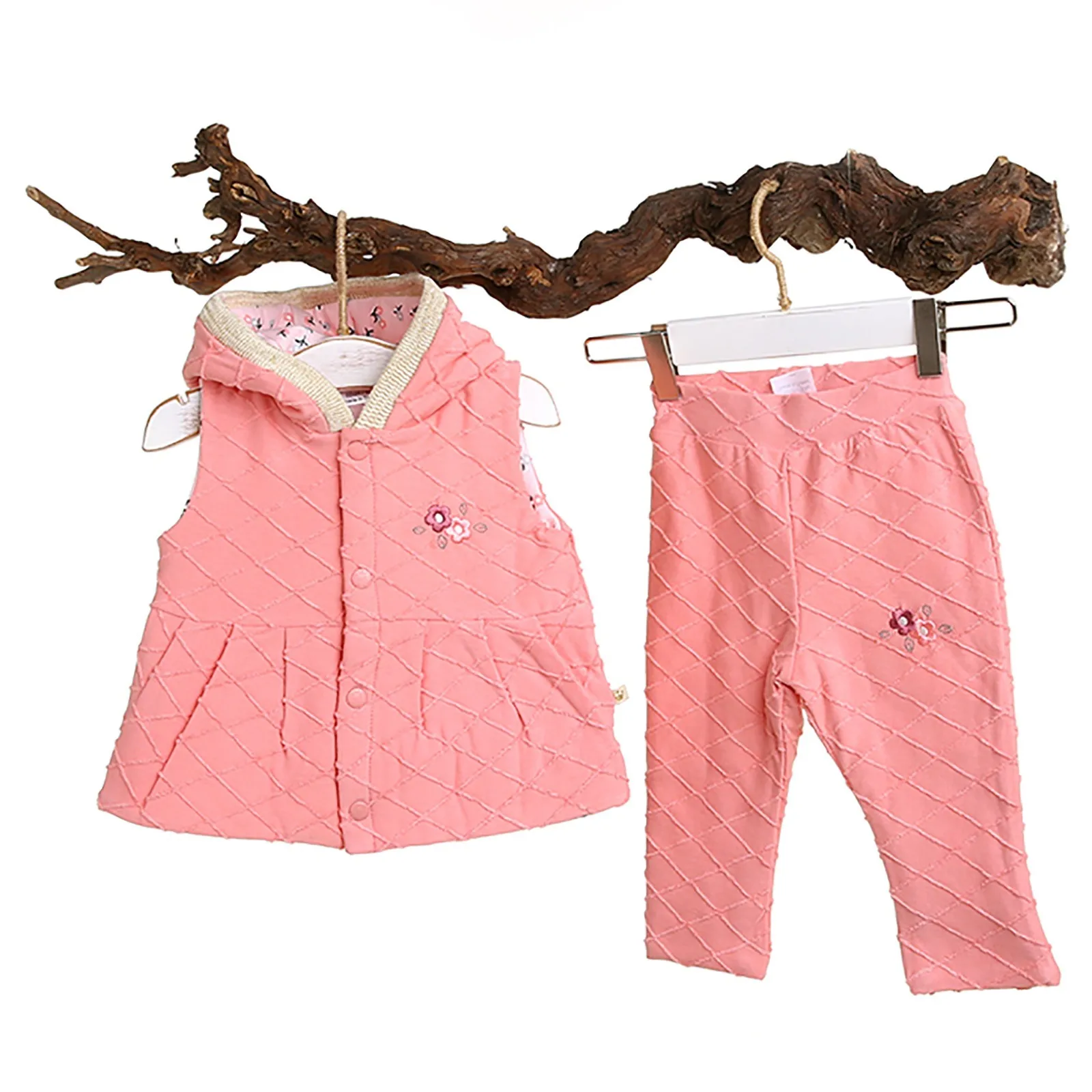 

ebebek For My Baby Carla Girl Hoodie Vest Trousers Set
