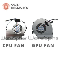 Процессор GPU вентилятор охлаждения для MSI GE62VR GP62MVR GL62M PAAD06015SL-N366 PAAD06015SL-N371 4 Pin-код