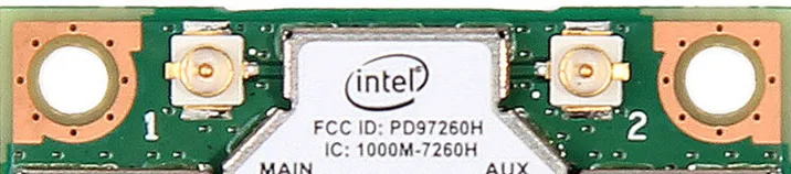 2 шт. AC88U 8Dbi 2,4G/Wi-Fi 5 ГГц, круговая диаграмма, антенна IPEX MHF4 антенны комплект сигнала Wi Fi пульт дистанционного управления для Intel 7260 7265 8260 8265 9260 9265 Wi-Fi кард