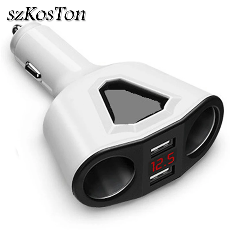 المزدوج USB شاحن سيارة للجوال هاتف لوحي GPS QC 3.1A سريعة شاحن سيارة-شاحن سيارة مهايئ شاحن الهاتف ل سامسونج Xiaomi المزدوج USB شاحن سيارة للجوال هاتف لوحي GPS QC 3.1A سريعة شاحن سيارة-شاحن سيارة مهايئ شاحن الهاتف ل سامسونج Xiaomi