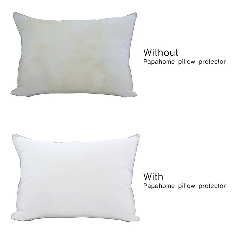 Waterproof Pillow Protector Cheapest Smooth Pillowcase 50 70 Size