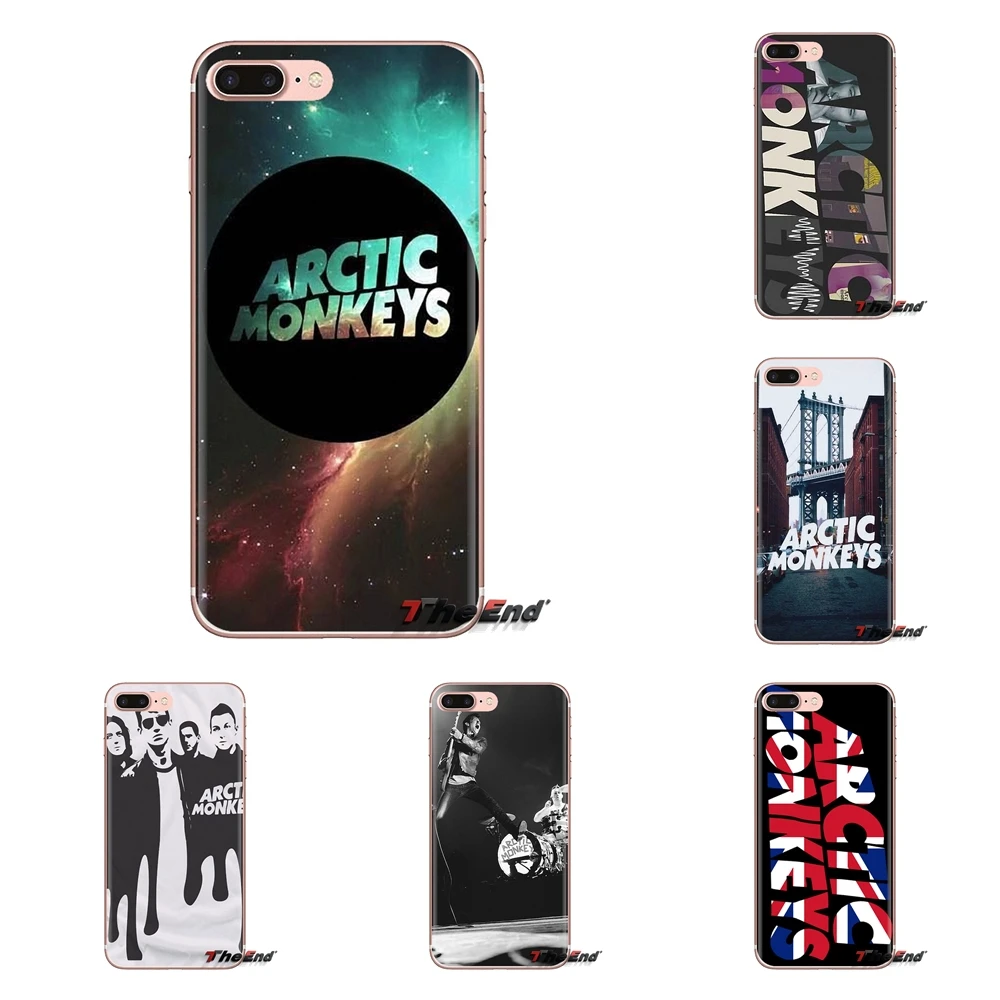 Silicone Phone Housing For Sony Xperia Z Z1 Z2 Z3 Z5 compact M2 M4 M5 C4 E3 T3 XA Huawei Mate 7 8 Y3II Arctic Monkeys Logo Music |