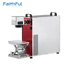 20w Fiber laser marker plastic security seals CNC laser marking machine