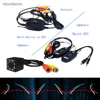 

Dynamic Trajectory Steering Wheel control Wireless Parking Assistance System Universal Car RearView Camera Backup for DVD or GPS