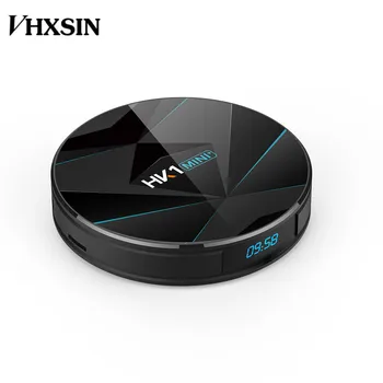 

VHXSIN 2pcs/lot HK1 PLUS MINI Smart TV Box Android 9.0 RK3318 4GB RAM 64GB ROM 2.4G/5G