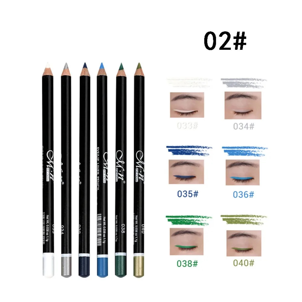 Набор для макияжа Подводка для глаз Карандаш Водостойкий delicador Ojos beauty Eyes delicador Liner 12 цветная подводка для глаз штамп стойкий kozmetik