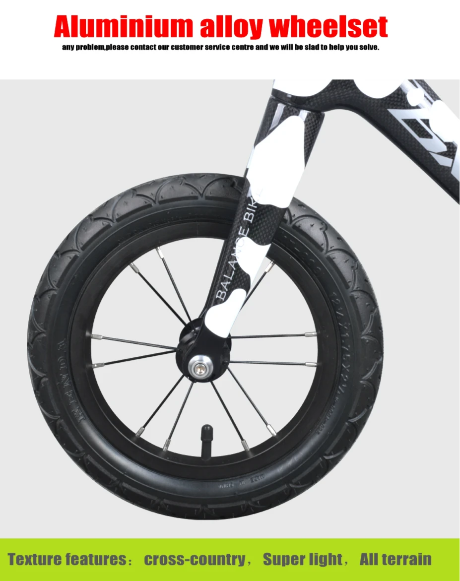 Excellent The latest ultra-light child balance bicycle/carbon fiber bicycle in 2018 is suitable for walkers of 2~6 years old children. 17