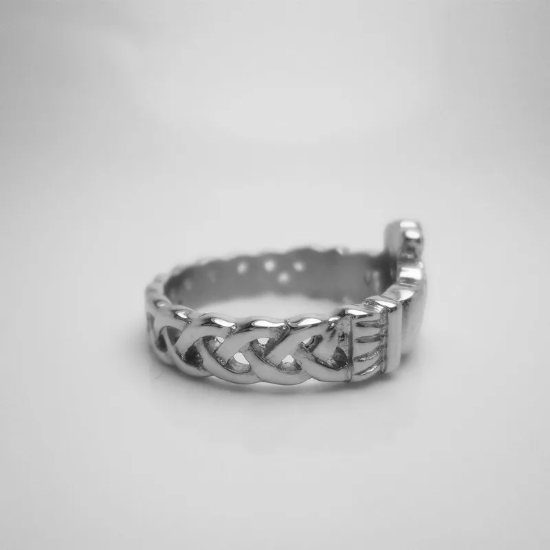 Irish Claddagh Rings For Women Hand Love Heart Crown Wedding Engagement Ring Best Friends Friendship Ring Alliance R186G 5