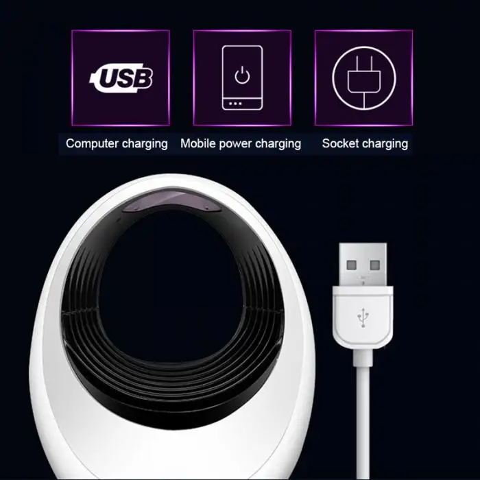 Бытовая USB Москитная лампа-убийца Ультра-Бесшумная домашняя Москитная Ловушка свет @ LS